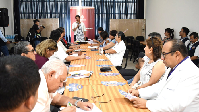 Consejo Regional de Salud de Lambayeque realiza primera sesión del año