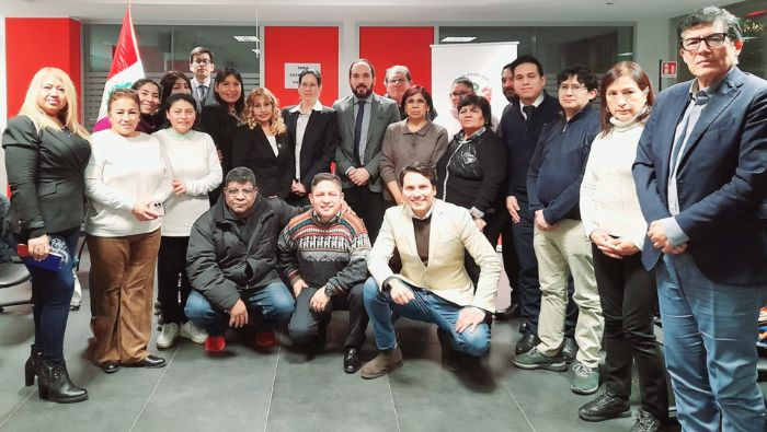 Consulado General del Perú en Milán sostuvo reunión de trabajo con asociaciones y grupos de connacionales en Lombardía y Emilia Romaña