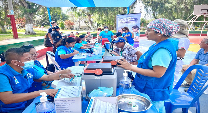 EsSalud La Libertad realizó gran campaña médica en beneficio de más de 500 personas