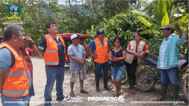 Municipalidad Distrital empadrona a afectados por inundaciones