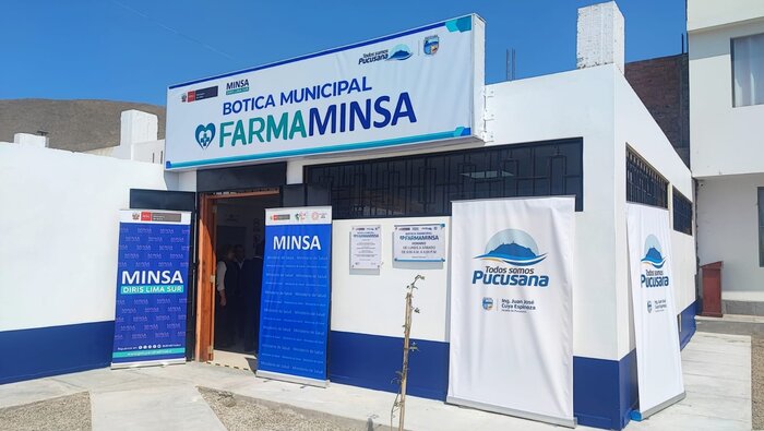 Población de Pucusana se beneficia con la implementación de una nueva botica municipal FarmaMinsa