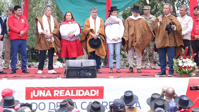 MTC brindó asistencia técnica en la elaboración de expediente de carretera Minascucho-Rosaspata en Ayacucho