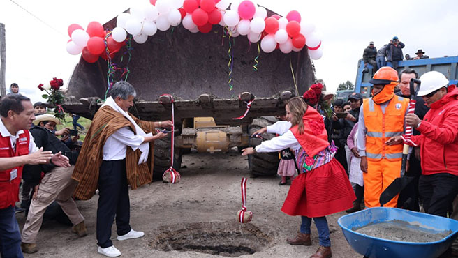 MTC brindó asistencia técnica en la elaboración de expediente de carretera Minascucho-Rosaspata en Ayacucho