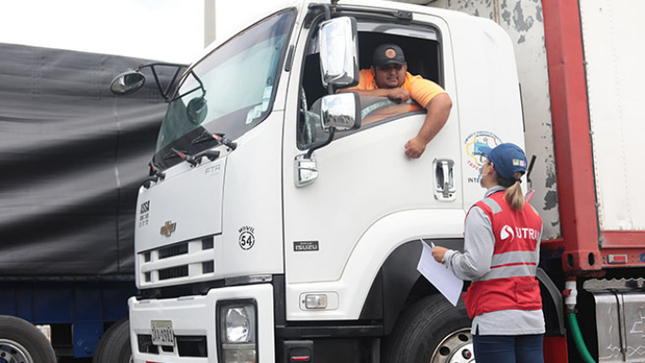MTC intervino a más de 63 mil vehículos que brindan servicio internacional de transporte por carretera