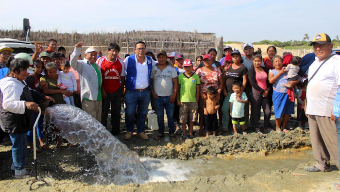 GORE perfora 18 pozos tubulares de agua para beneficio de 100 mil piuranos 