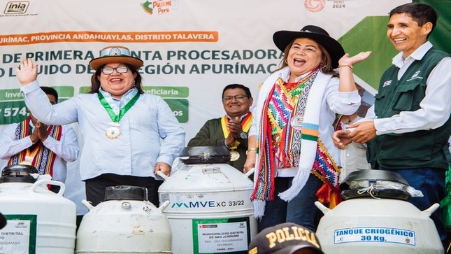 INAUGURACIÓN DE LA PRIMERA PLANTA PROCESADORA DE NITRÓGENO LÍQUIDO DE APURÍMAC