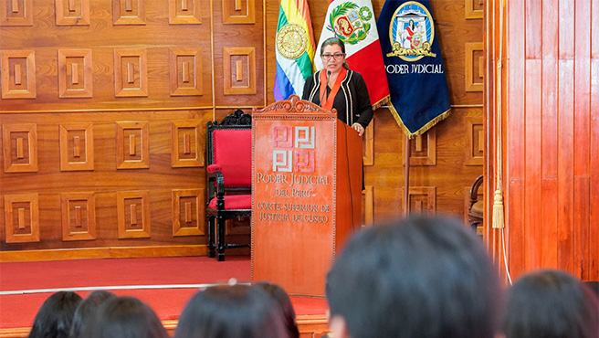 Corte Superior de Justicia Cusco dio inicio al programa SECIGRA DERECHO 2024