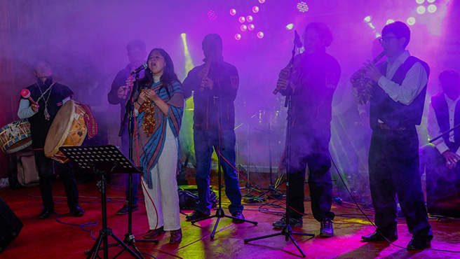 Presidenta de la Corte de Cusco participó en la presentación oficial del Grupo Musical Orquestando del Centro Penitenciario de Quenqoro