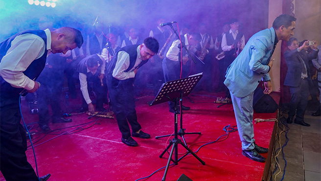 Presidenta de la Corte de Cusco participó en la presentación oficial del Grupo Musical Orquestando del Centro Penitenciario de Quenqoro