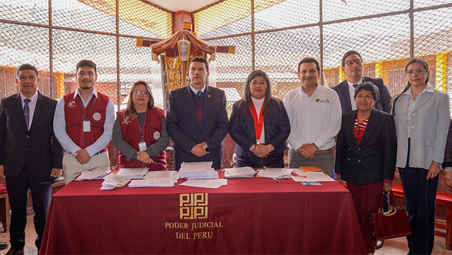 Corte Superior de Justicia Cusco realizó primera actividad de proyección social en el Establecimiento Penitenciario de Quenqoro