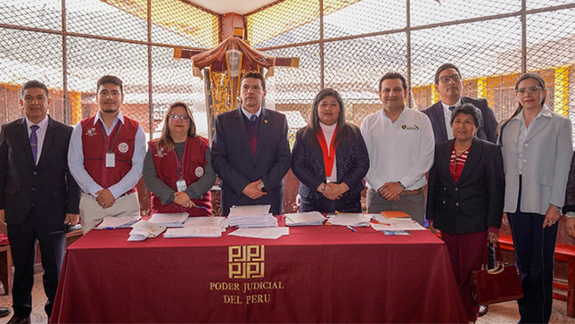 Corte Superior de Justicia Cusco realizó primera actividad de proyección social en el Establecimiento Penitenciario de Quenqoro