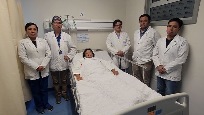 Exitosa cirugía en IREN Centro salva vida de paciente con cáncer de estómago