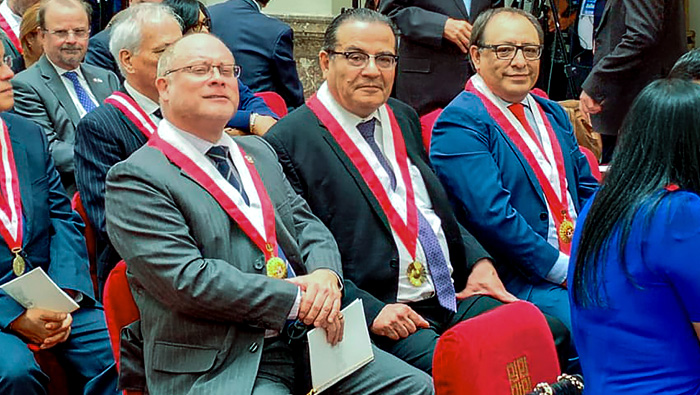Magistrados del Tribunal Constitucional participaron en la ceremonia de Apertura del Año Judicial 2024
