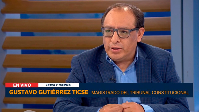 Magistrado Gustavo Gutiérrez: es importante que los poderes públicos participen en el Consejo para la Reforma del Sistema de Justicia