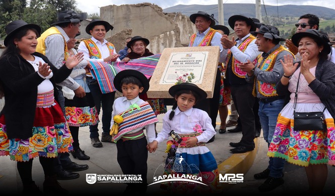 Inauguración: Pistas y veredas del Jr. Huracan en el C.P. La Punta
