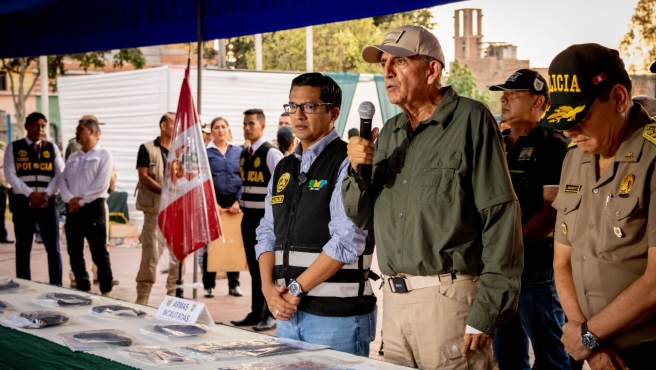 Primer vecino de la ciudad anunció las medidas que tomará para reforzar la seguridad ciudadana en el distrito
