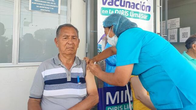 Lima sur: inicia aplicación de la vacuna monovalente con barrido de inmunización en San Juan de Miraflores 