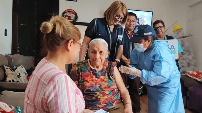 Lima sur: inicia aplicación de la vacuna monovalente con barrido de inmunización en San Juan de Miraflores