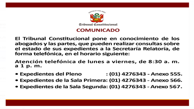 Comunicado
