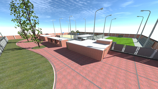 Proyecto del Estadio Municipal Ciudad de Dios