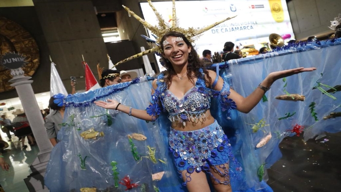 Ministra de Cultura participó de la presentación del “Carnaval Inolvidable 2024 Edición Bicentenario” de Cajamarca