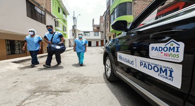 PADOMI NIÑOS realizó casi 25 mil atenciones domiciliarias