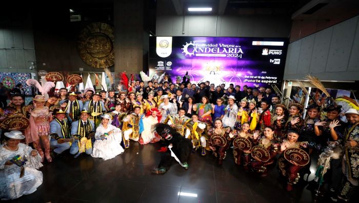 Ministra de Cultura invita a la Festividad en honor a la Virgen de la Candelaria en Puno