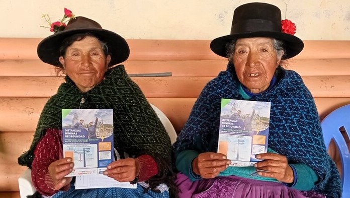 HUANUCO: Electrocentro capacitó a la comunidades altoandinas sobre uso eficiente de la energía y seguridad eléctrica