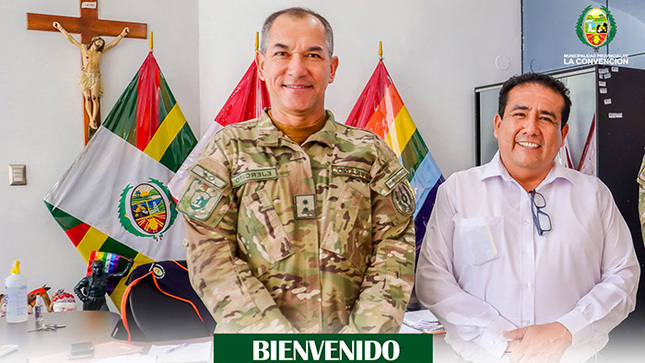 Bienvenido General Parrish Cesar Durand Jefe de la 33 Brigada de Infantería del Ejército Peruano sede Quillabamba