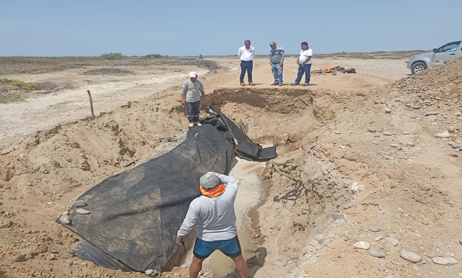 Ing. Barreno realiza supervisión de trabajos en el Sistema de Drenaje Iglesia Vieja