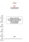 Vista preliminar de documento Manual Operativo de las Unidad Ejecutora 002 “Gestión de Proyectos y Fortalecimiento de Capacidades” 