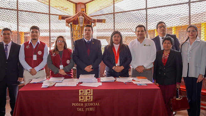 Corte Superior de Justicia Cusco realizó primera actividad de proyección social en el Establecimiento Penitenciario de Quenqoro