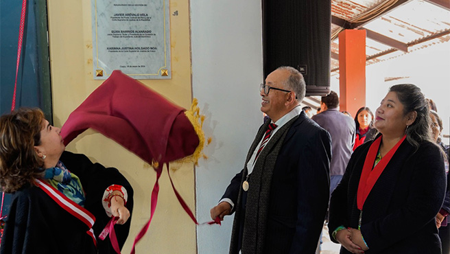 Juzgado Civil y de Familia de Quispicanchi contarán con el Expediente Judicial Electrónico y la Mesa de Partes Electrónica