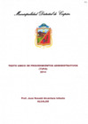 Vista preliminar de documento TUPA-2014