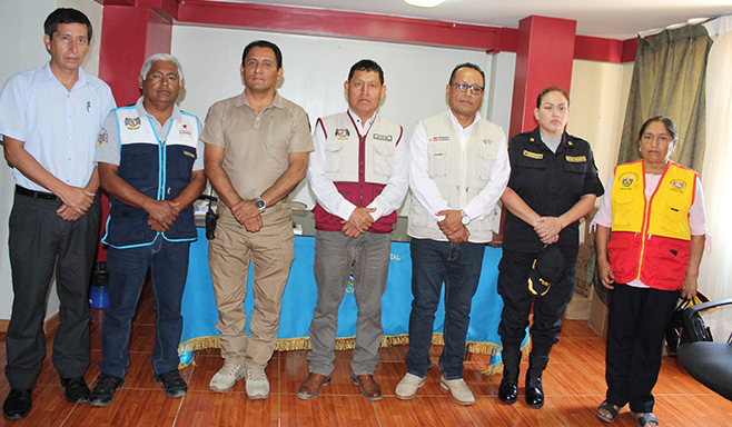Nuevos integrantes de CODISEC Aucallama fueron juramentados en sesión extraordinaria.