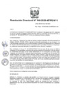 Vista preliminar de documento R.D. Nº 146-2020-MTPE4.11 DECLARAR LA PERDIDA DEL BENEFICIO DE FRACCIONAMEITNO OTORGADO AL OBLIGADO ZURITA ROQUE JESUS