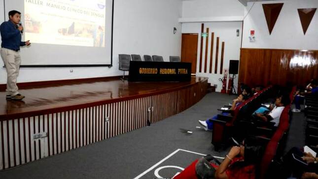 GORE capacita a personal de centros de salud sobre prevención y control del dengue
