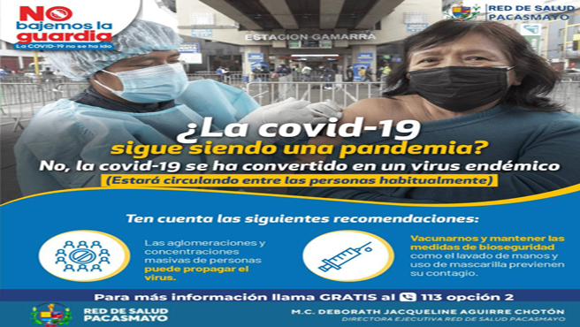 ¡No Bajemos La Guardia!