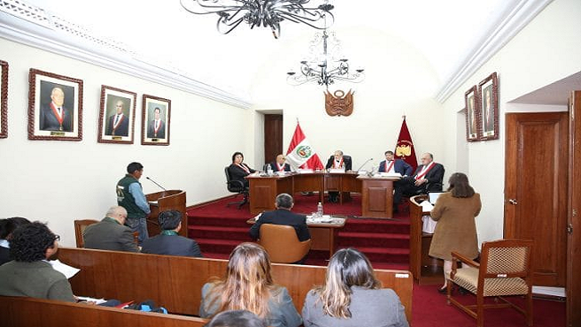 Audiencia en Arequipa, julio 2018