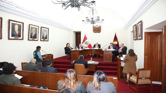 Audiencia en Arequipa, julio 2018