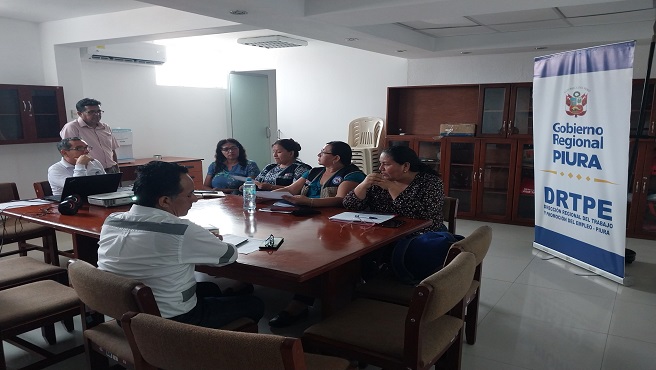 DRTPE Piura realizo su Primera Reunión del Consejo Regional de Seguridad y Salud en el Trabajo
