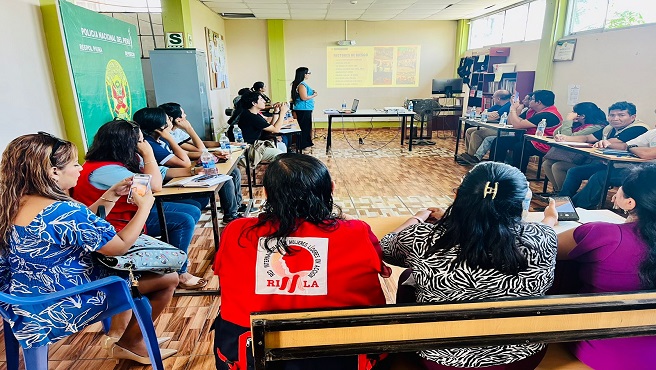 DRTPE Piura participo en Asistencia Técnica dada para el Programa Barrio Seguro