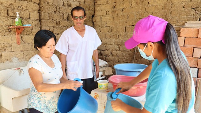 Éxito en campaña del Minsa Más de 5000 familias de La Libertad instruidas en la prevención del dengue