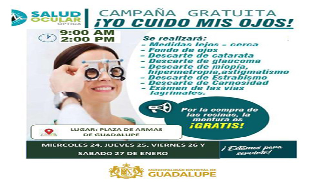 Campaña Gratuita de Salud Visual