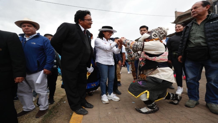 Jauja: Ministra de Cultura entregó resolución que declara como Patrimonio Cultural de la Nación a la obra del “Zorzal jaujino”
