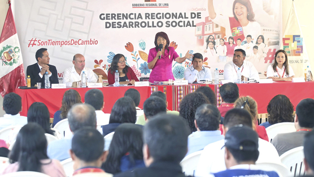 Lanzamiento oficial del plan de Estrategia Regional de Saneamiento y Sello Regional “Amurchachi Jak´Tha”