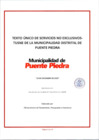 Vista preliminar de documento Texto único de servicios no exclusivos-TUSNE 