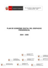 Vista preliminar de documento Plan de Gobierno Digital del Despacho Presidencial 2024-2026