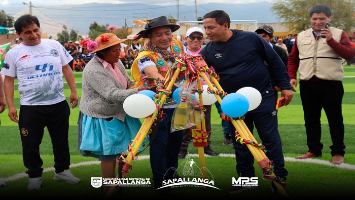 Campo deportivo en Miluchaca es una realidad
