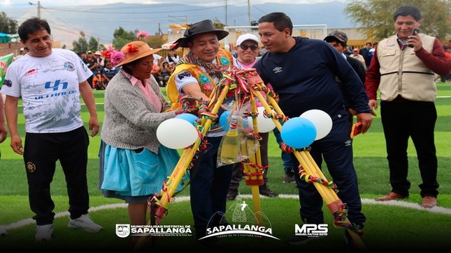 Campo deportivo en Miluchaca es una realidad